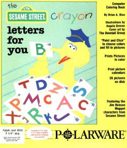 Image of Sesame Street Crayon: Letters For You