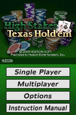 Image of High Stakes: Texas Hold'Em