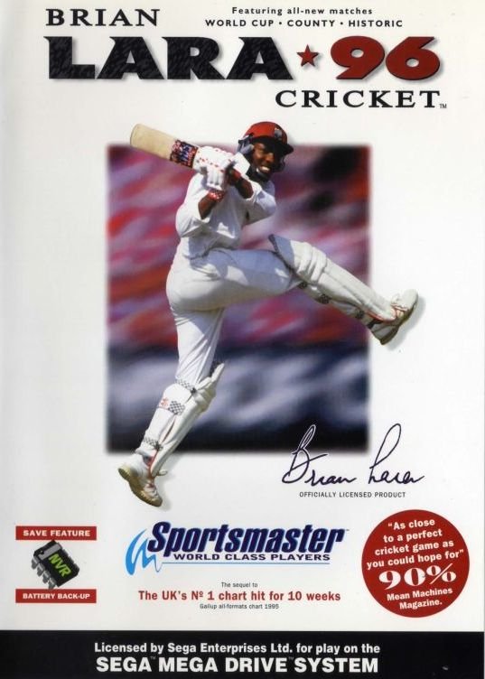 Image of Brian Lara Cricket '96