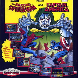 Image of The Amazing Spider-Man and Captain America in Dr. Doom's Revenge!