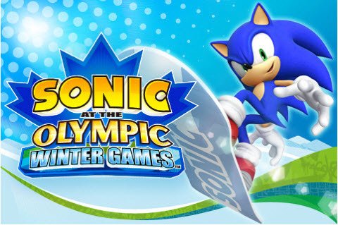 Image of Sonic at the Olympic Winter Games