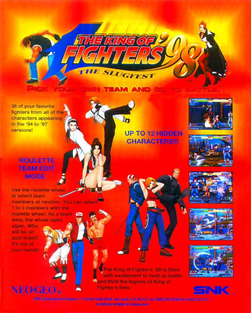 Image of The King of Fighters '98