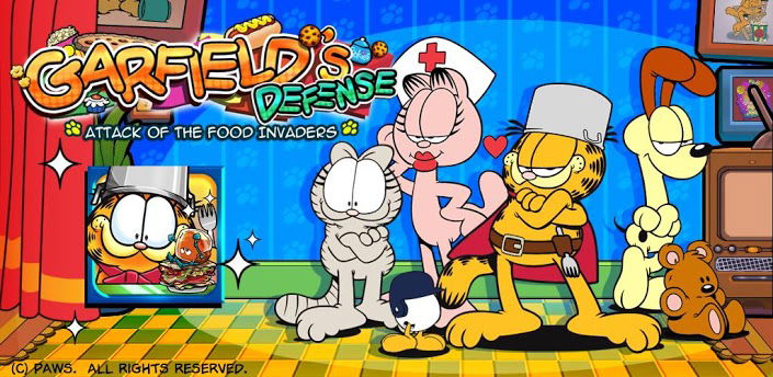 Image of Garfield's Defense: Attack of the Food Invaders