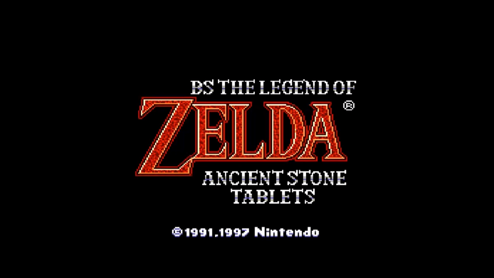 Image of BS The Legend of Zelda: Ancient Stone Tablets