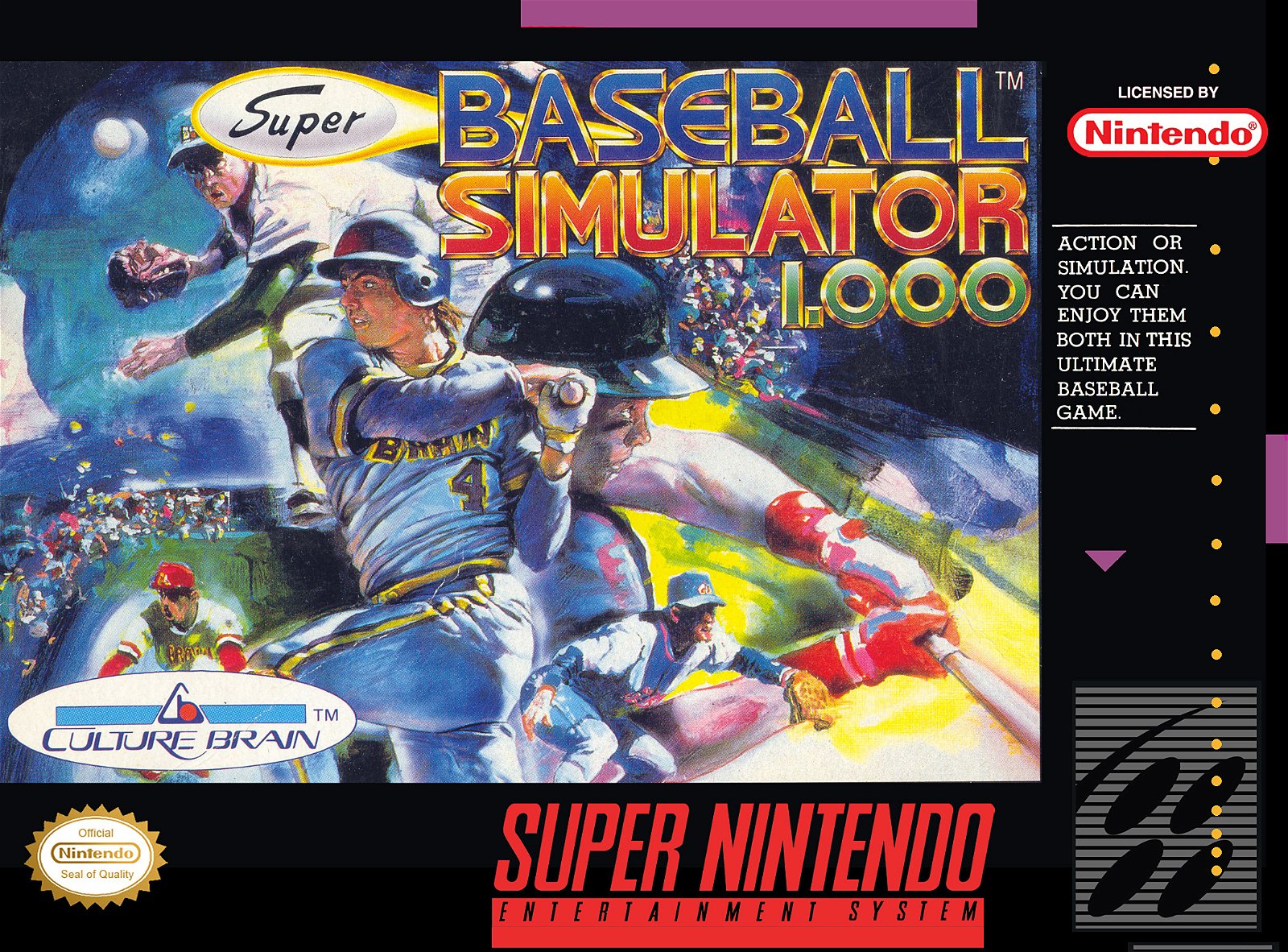 Image of Super Baseball Simulator 1.000