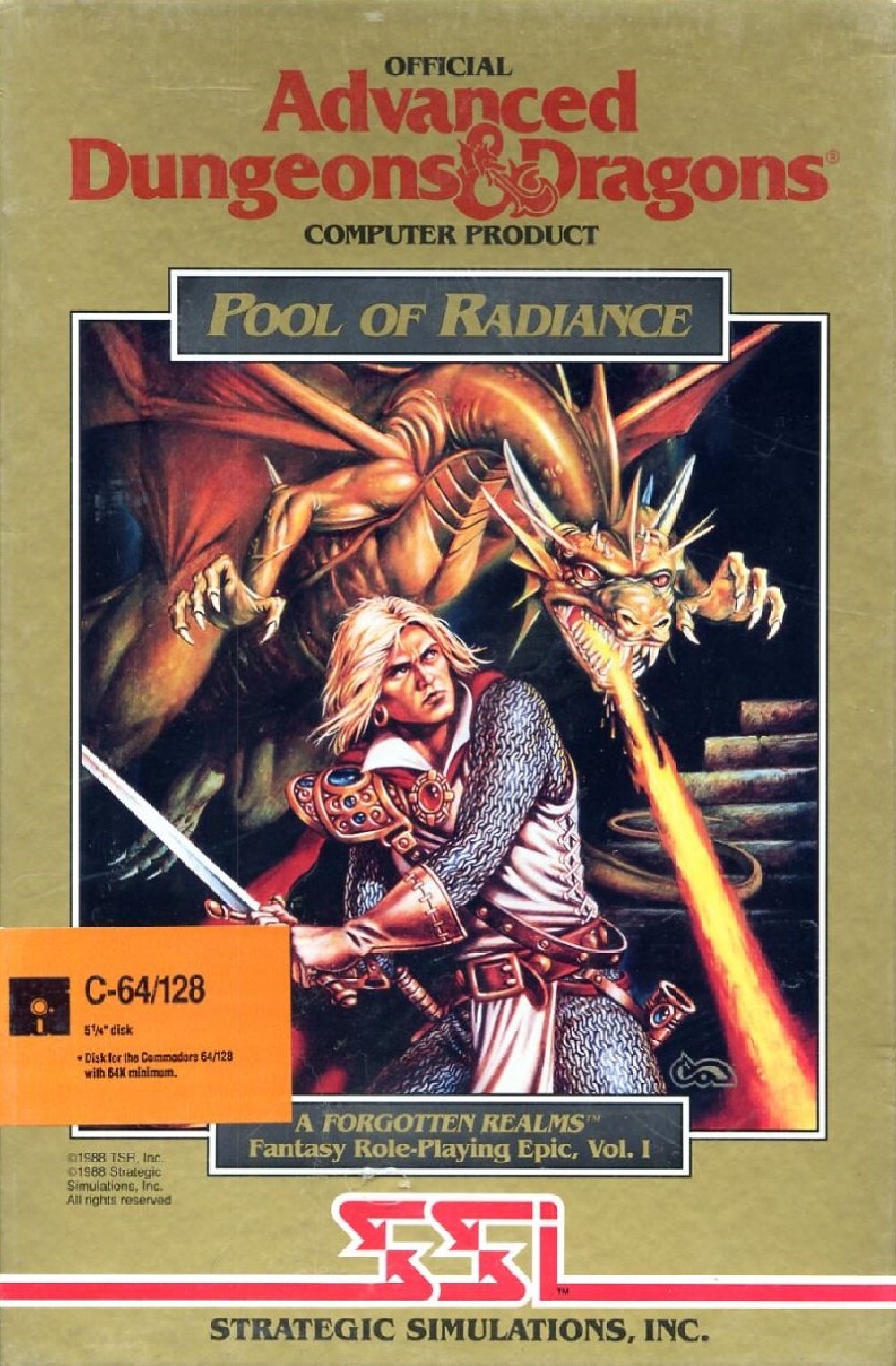 Image of Advanced Dungeons & Dragons: Pool of Radiance
