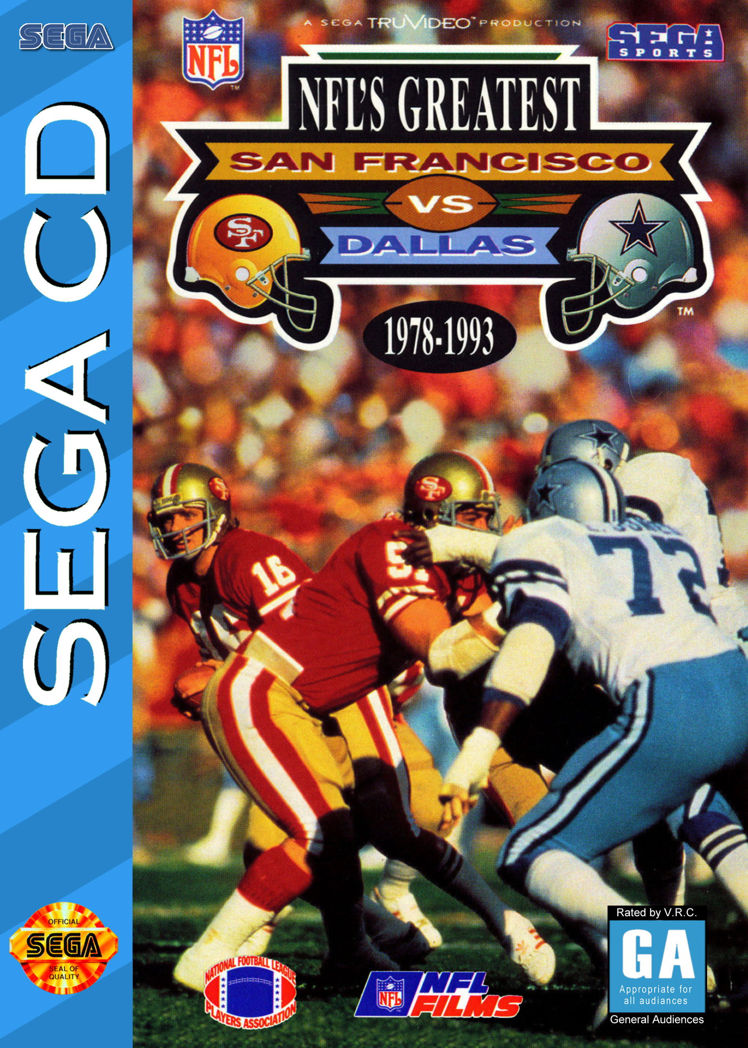 Image of NFL's Greatest: San Francisco vs. Dallas 1978-1993