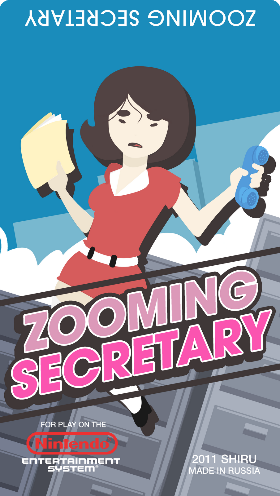 Image of Zooming Secretary