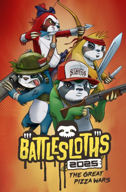 Image of BATTLESLOTHS 2025: The Great Pizza Wars