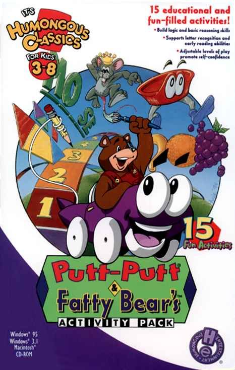 Image of Putt-Putt and Fatty Bear's Activity Pack