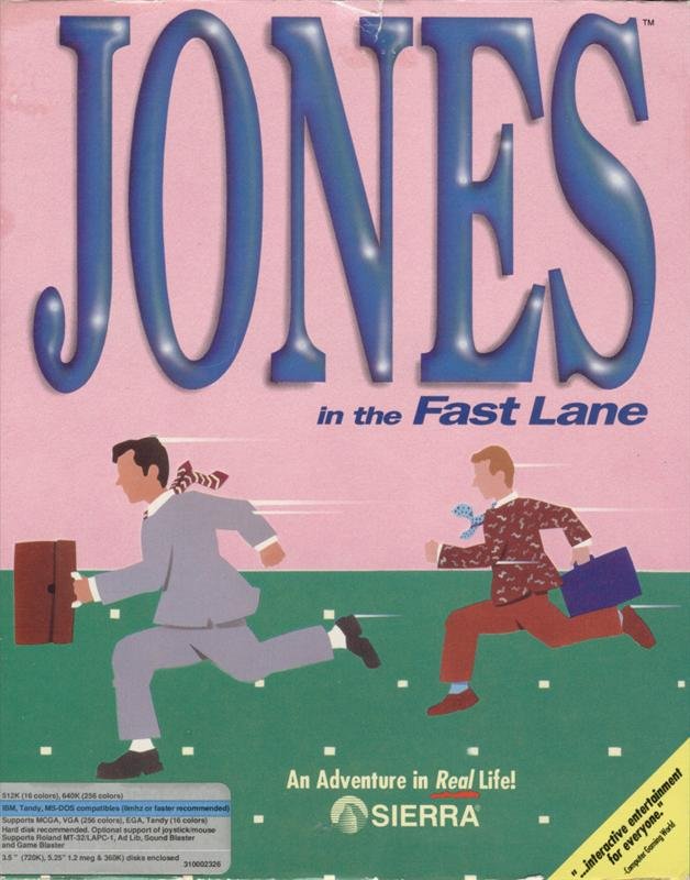Image of Jones in the Fast Lane