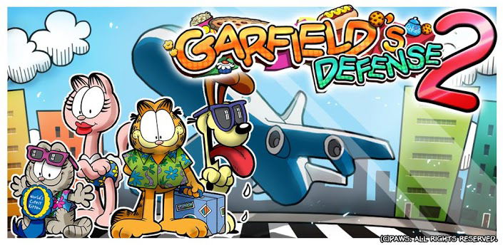 Image of Garfield's Defense 2: The Food Invaders Strike Back
