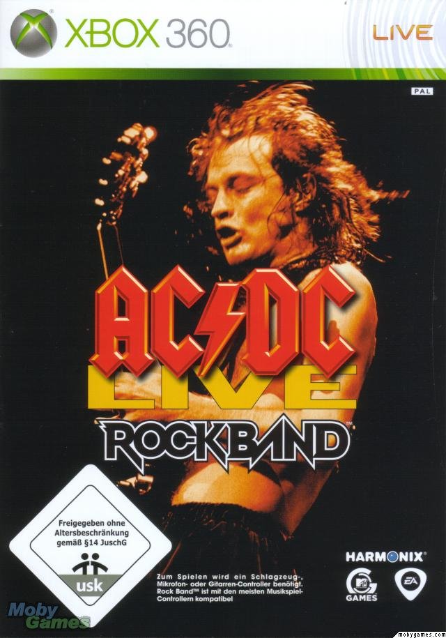 Image of AC/DC Live: Rock Band - Track Pack