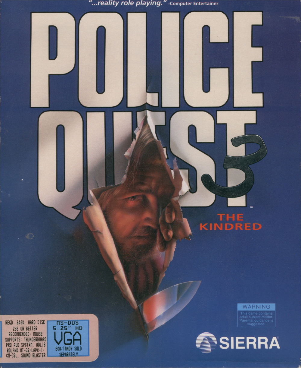 Image of Police Quest III: The Kindred