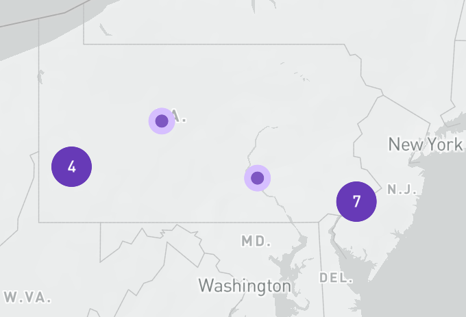 All 47 regions in United States of America | GameCompanies.com